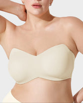 Full Support Non-Slip Convertible Bandeau Bra